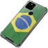 Brazil Flag Distressed Google Pixel 4a 5G Clear Case